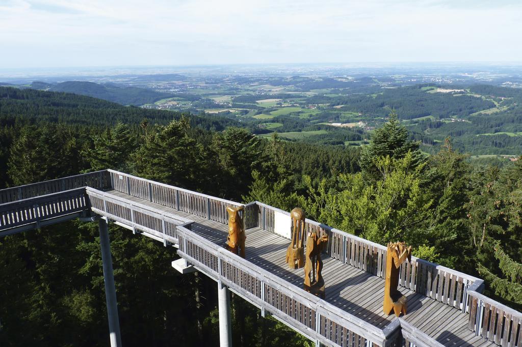 Landgasthof Zum Hirschenstein, Pension Garni Sankt Englmar Zewnętrze zdjęcie